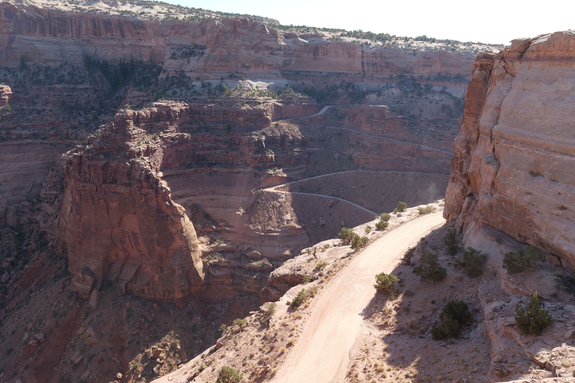 Canyon walls in Colorado National Monument above Fruita, CO