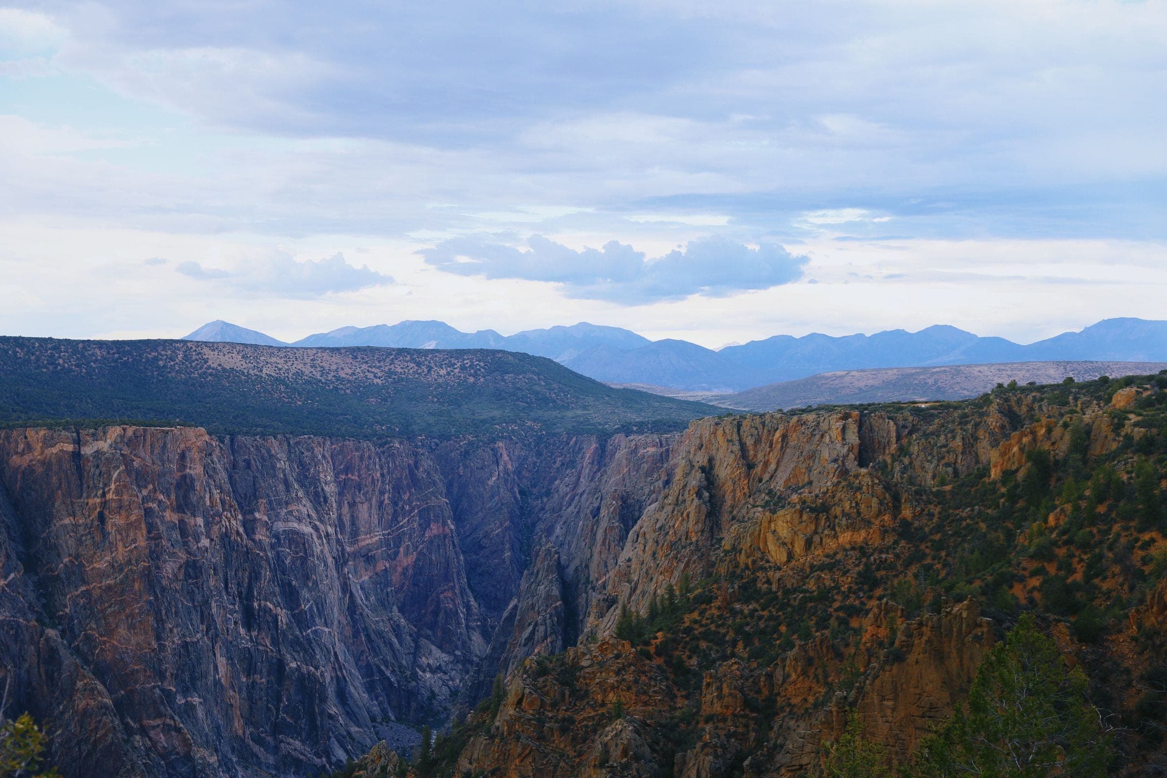 Black Canyon of the Gunnison near Montrose, CO