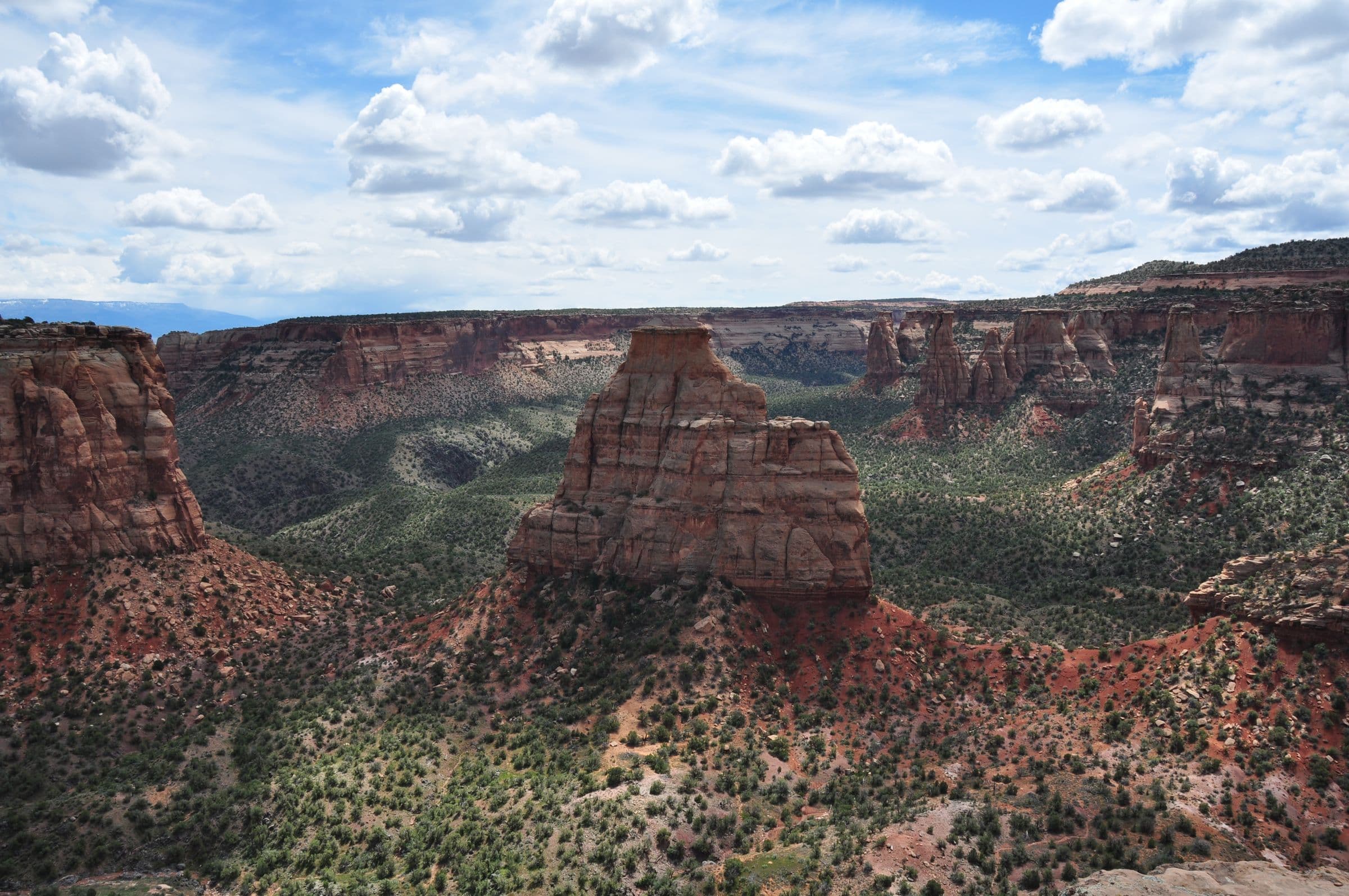 Colorado National Monument above Grand Junction, the center of our auto glass service area